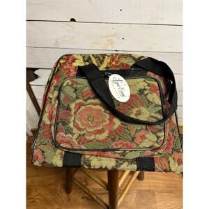 Sew Easy Collections Floral Pattern Sewing Machine Tote/Carrying Bag